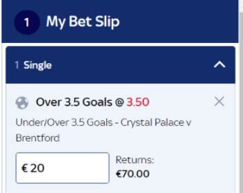 Over 3.5 Goals Betting Market Explained.